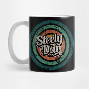 Steely Dan // Retro Circle Crack Vintage Mug